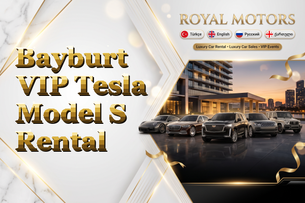 Bayburt VIP Tesla Model S Rental