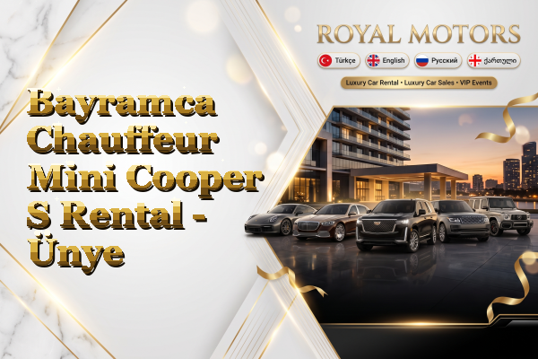 Bayramca Chauffeur Mini Cooper S Rental - Ünye