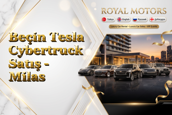 Beçin Tesla Cybertruck Satış - Milas