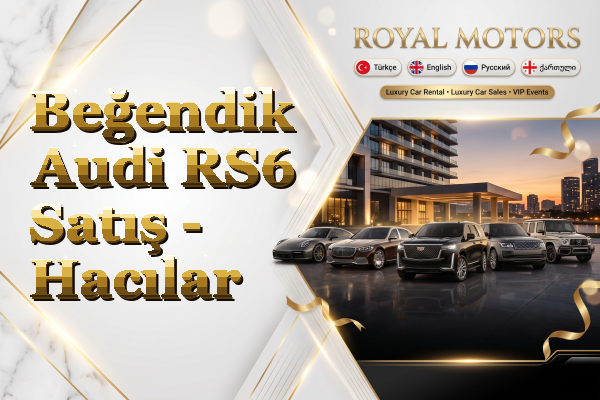 Beğendik Audi RS6 Satış - Hacılar