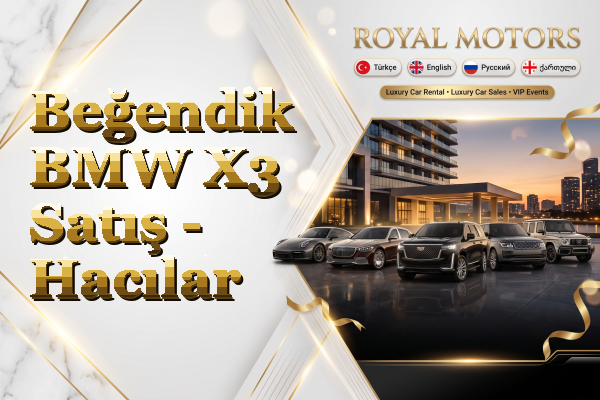 Beğendik BMW X3 Satış - Hacılar