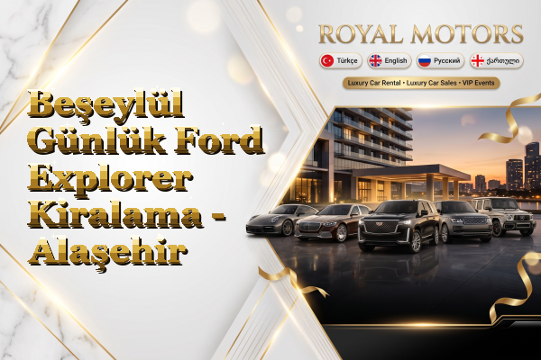 Beşeylül Günlük Ford Explorer Kiralama - Alaşehir
