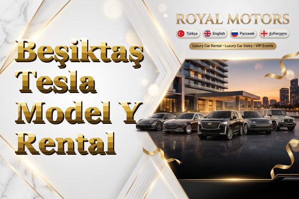 Beşiktaş Tesla Model Y Rental