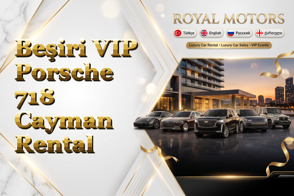 Beşiri VIP Porsche 718 Cayman Rental