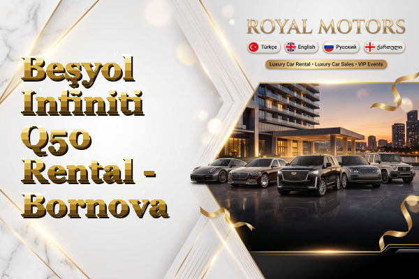Beşyol Infiniti Q50 Rental - Bornova