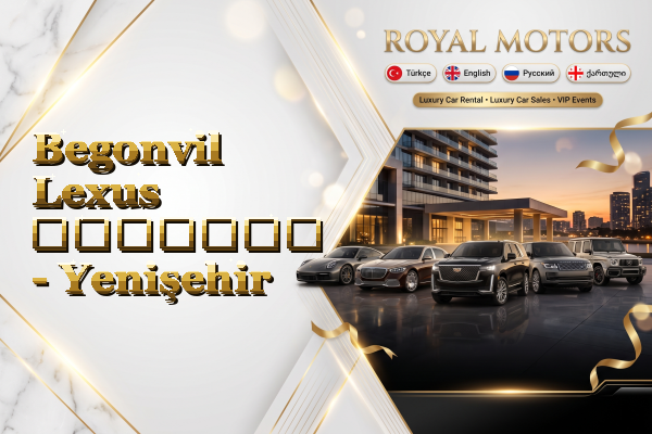Begonvil Lexus გაყიდვა - Yenişehir