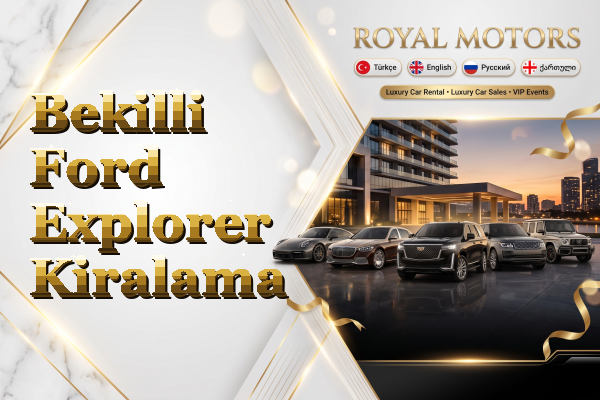 Bekilli Ford Explorer Kiralama