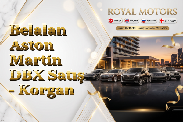 Belalan Aston Martin DBX Satış - Korgan