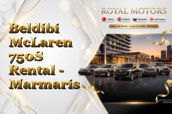 Beldibi McLaren 750S Rental - Marmaris