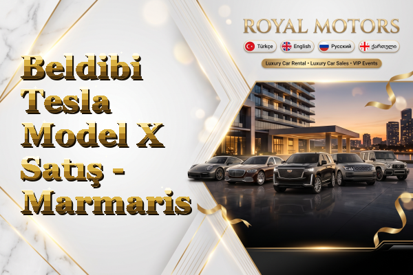 Beldibi Tesla Model X Satış - Marmaris