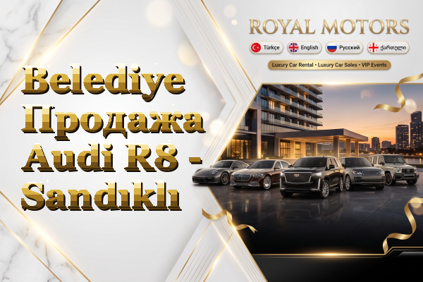 Belediye Продажа Audi R8 - Sandıklı
