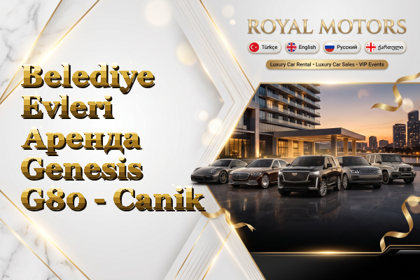 Belediye Evleri Аренда Genesis G80 - Canik