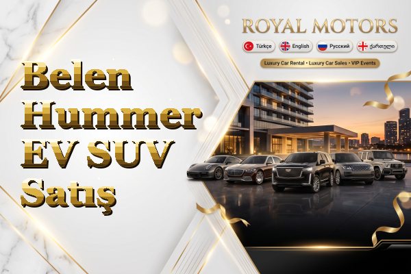 Belen Hummer EV SUV Satış