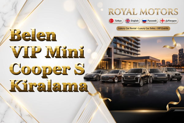 Belen VIP Mini Cooper S Kiralama
