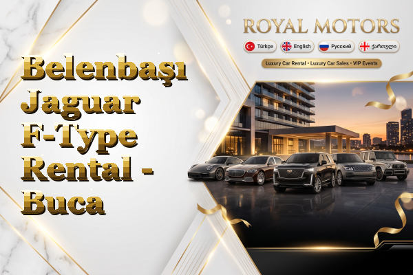 Belenbaşı Jaguar F-Type Rental - Buca