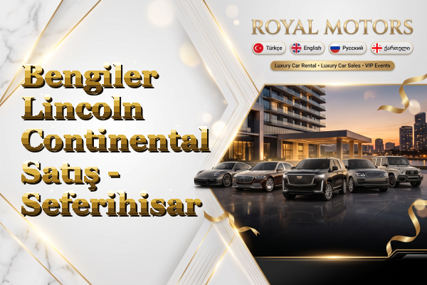 Bengiler Lincoln Continental Satış - Seferihisar