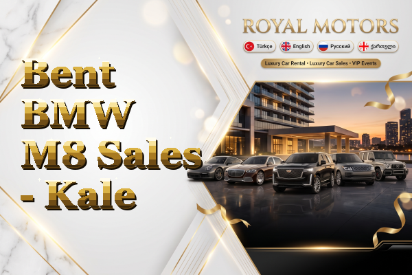 Bent BMW M8 Sales - Kale