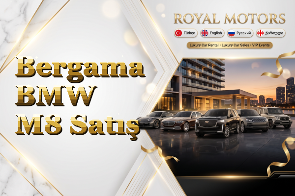 Bergama BMW M8 Satış