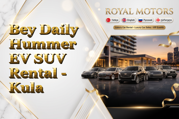 Bey Daily Hummer EV SUV Rental - Kula