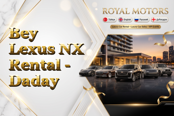 Bey Lexus NX Rental - Daday