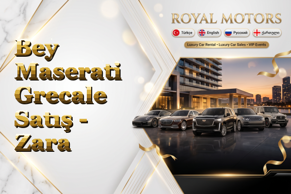 Bey Maserati Grecale Satış - Zara