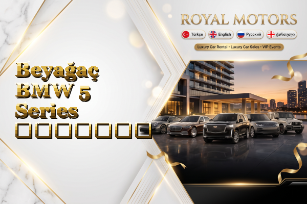 Beyağaç BMW 5 Series გაყიდვა