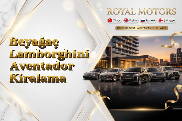 Beyağaç Lamborghini Aventador Kiralama