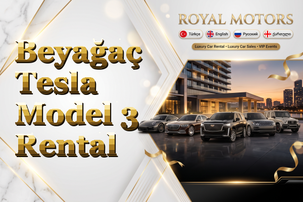 Beyağaç Tesla Model 3 Rental