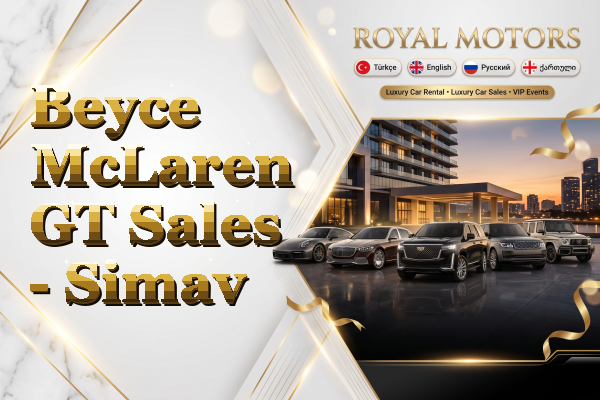 Beyce McLaren GT Sales - Simav