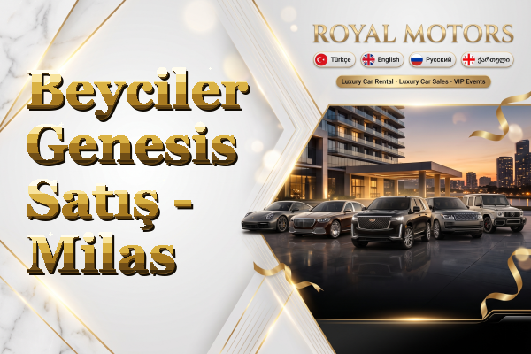 Beyciler Genesis Satış - Milas