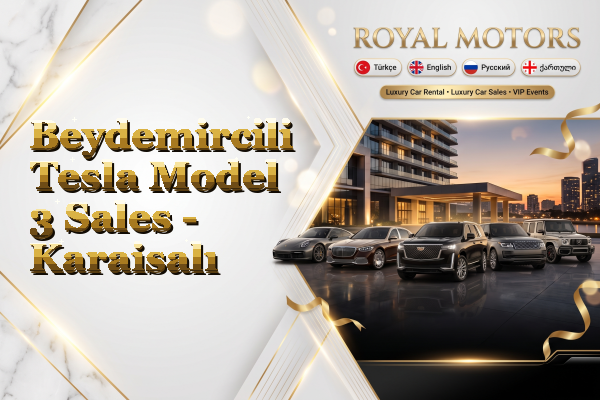 Beydemircili Tesla Model 3 Sales - Karaisalı