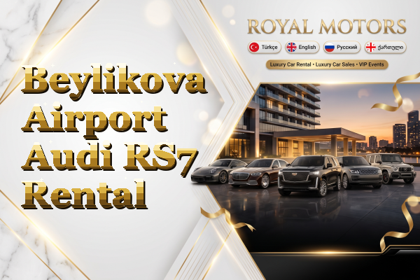 Beylikova Airport Audi RS7 Rental