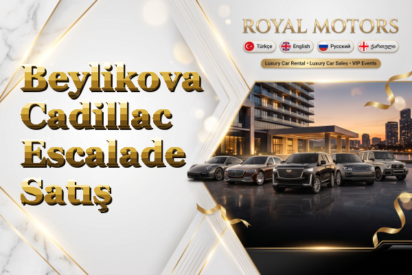 Beylikova Cadillac Escalade Satış