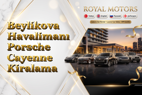 Beylikova Havalimanı Porsche Cayenne Kiralama