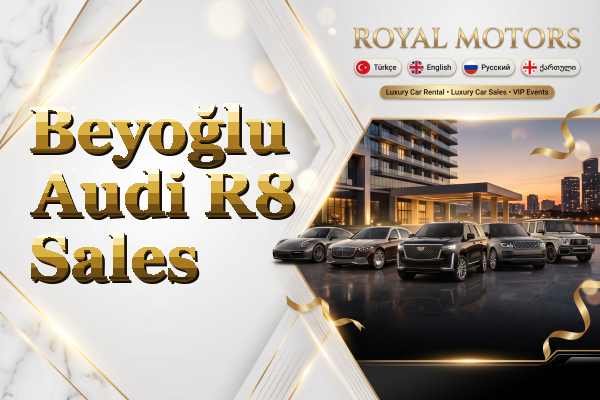 Beyoğlu Audi R8 Sales