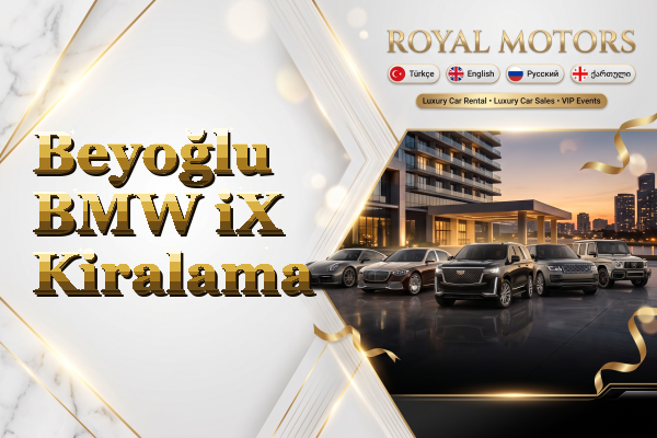 Beyoğlu BMW iX Kiralama