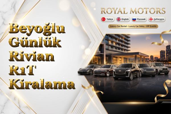 Beyoğlu Günlük Rivian R1T Kiralama