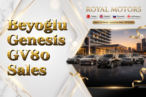 Beyoğlu Genesis GV80 Sales