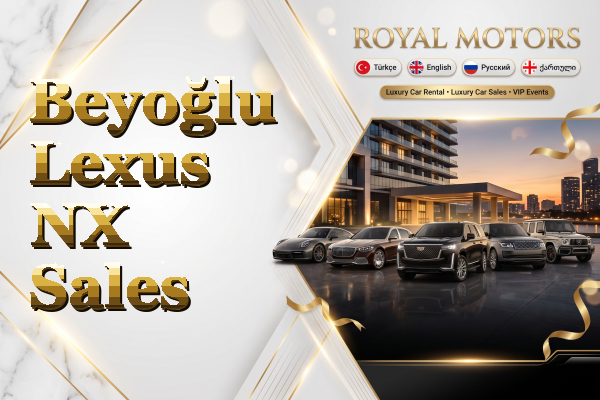 Beyoğlu Lexus NX Sales