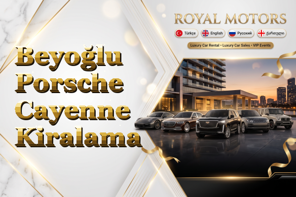 Beyoğlu Porsche Cayenne Kiralama