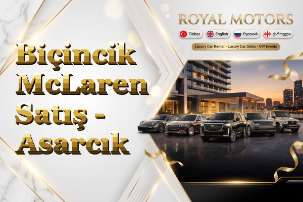 Biçincik McLaren Satış - Asarcık