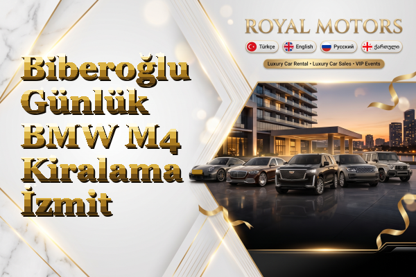 Biberoğlu Günlük BMW M4 Kiralama - İzmit