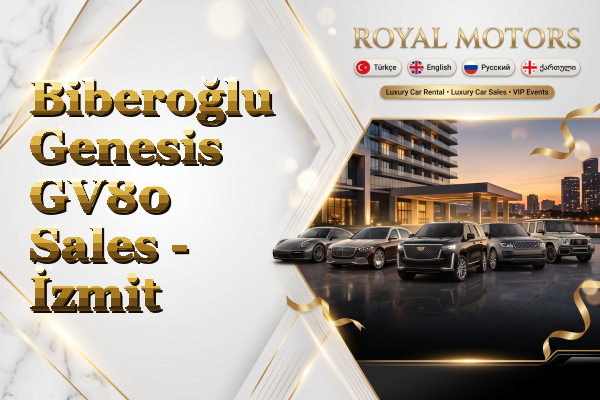 Biberoğlu Genesis GV80 Sales - İzmit