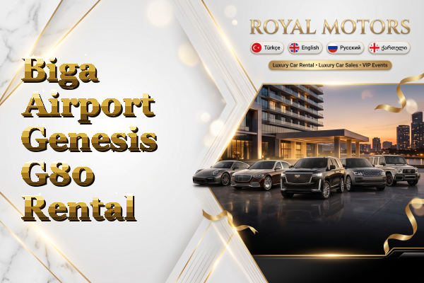 Biga Airport Genesis G80 Rental