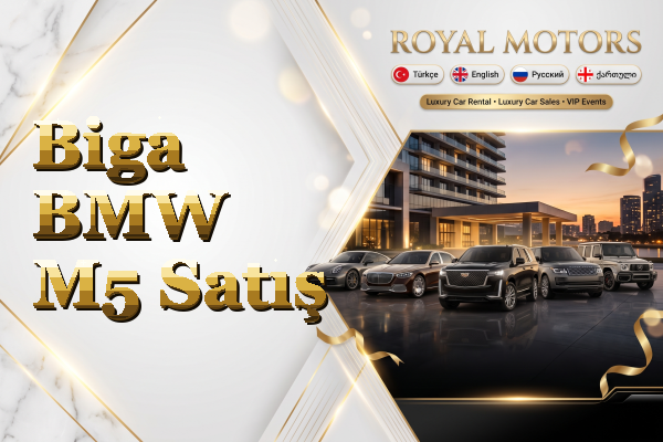 Biga BMW M5 Satış