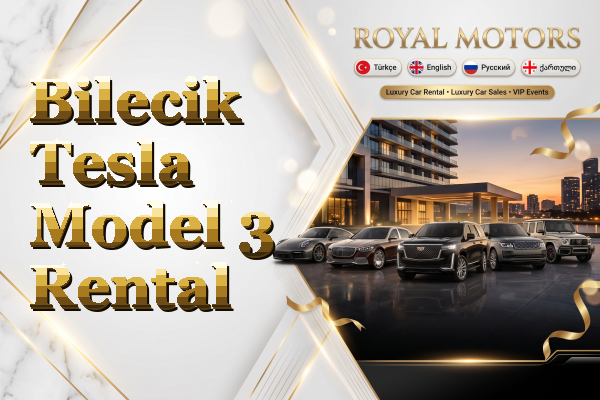 Bilecik Tesla Model 3 Rental