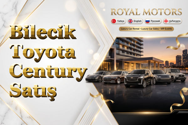 Bilecik Toyota Century Satış