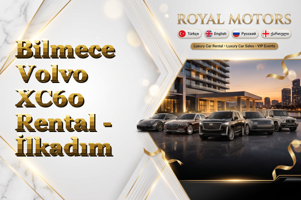 Bilmece Volvo XC60 Rental - İlkadım