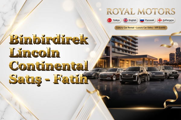 Binbirdirek Lincoln Continental Satış - Fatih