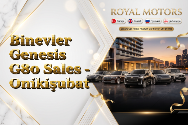 Binevler Genesis G80 Sales - Onikişubat